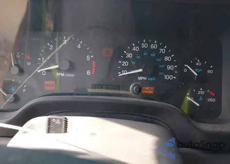 1998 Jeep Wrangler / Tj Se from USA, damaged, VIN 1J4FY29P4WP765317